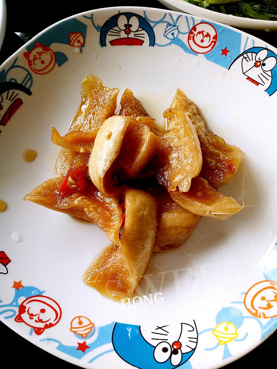 风味萝卜皮的做法