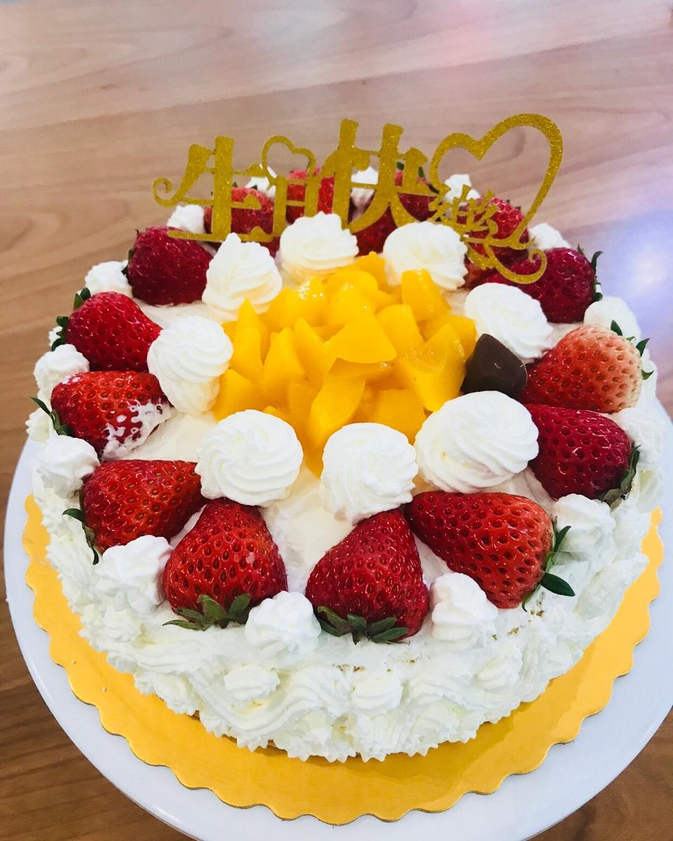 手机用户1389_uqws做的鲜果生日蛋糕8寸