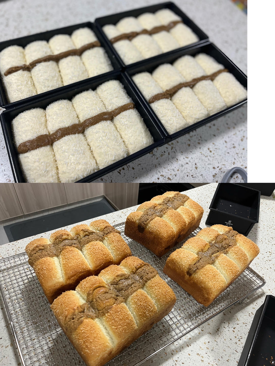 椰奶咖啡小吐司