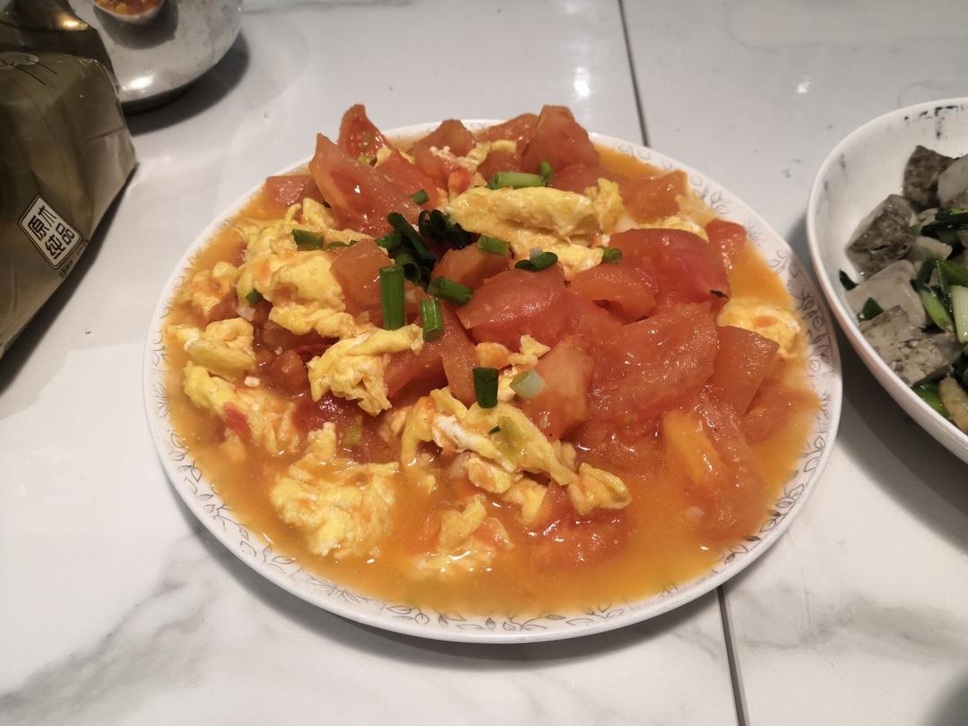 西红柿炒鸡蛋