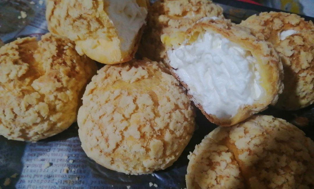 十分美味的酥皮泡芙
