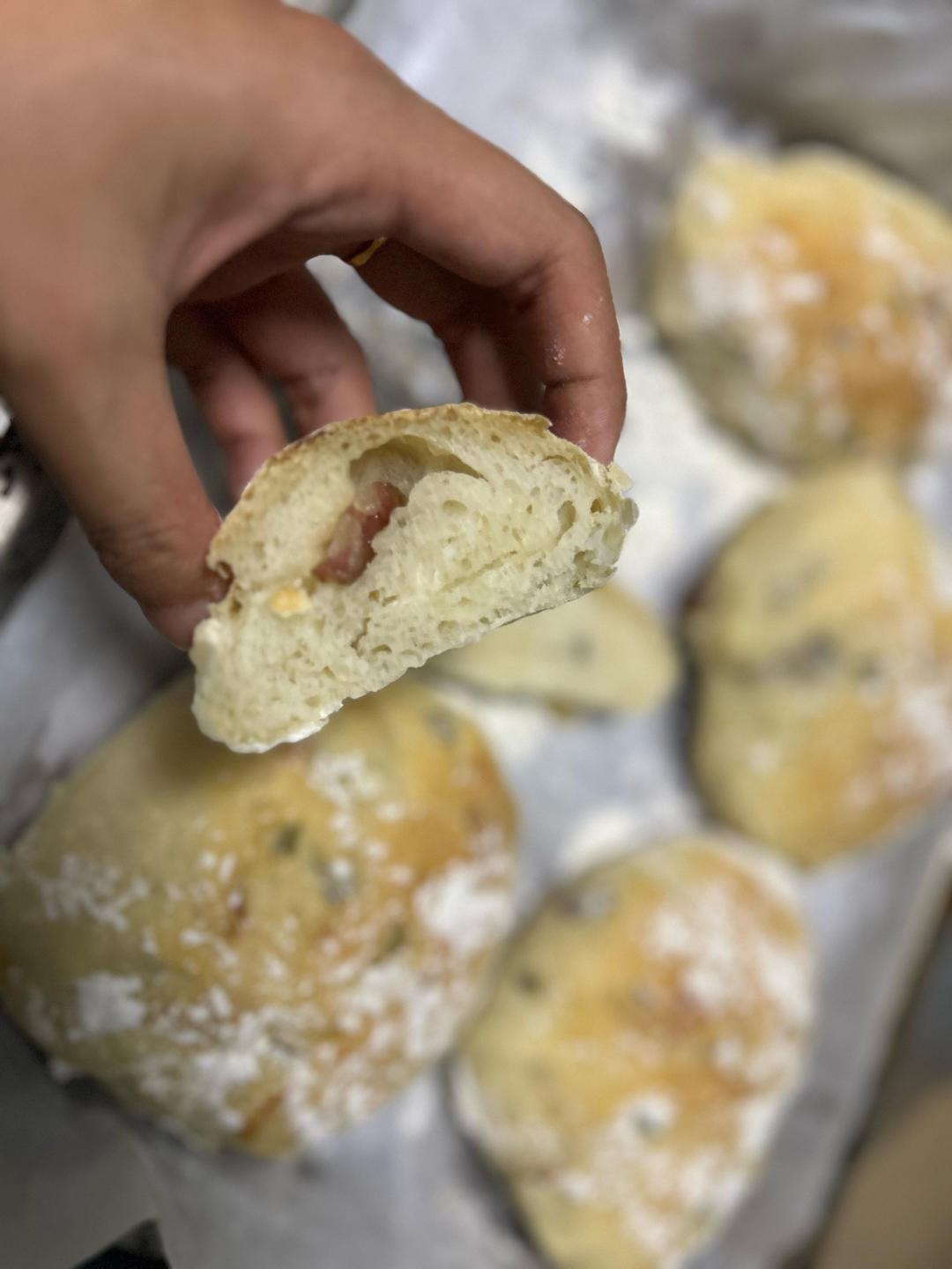 【ciabatta】家庭版恰巴塔，软乎乎的拖鞋面包