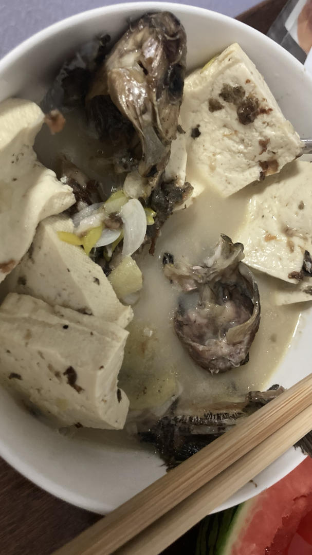 黄骨鱼炖豆腐——简单美味