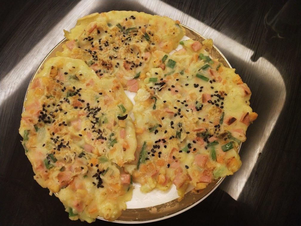 土豆胡萝卜健康早餐饼