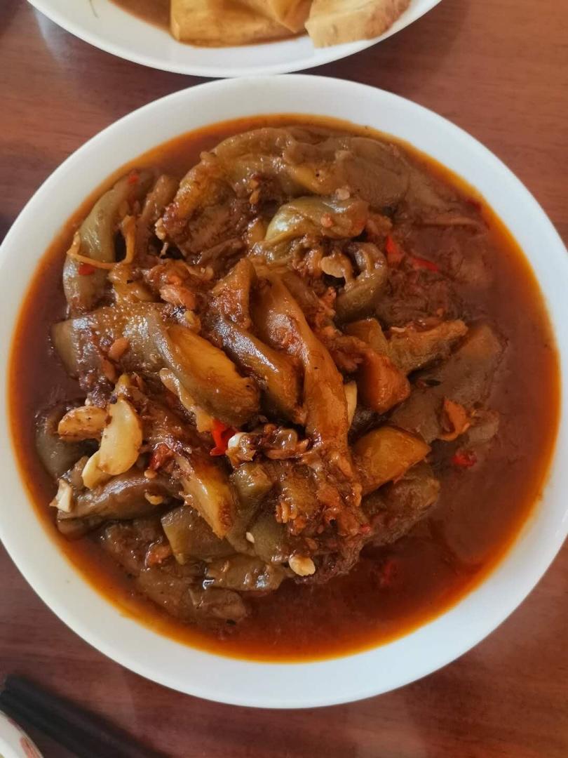 咸鱼茄子煲