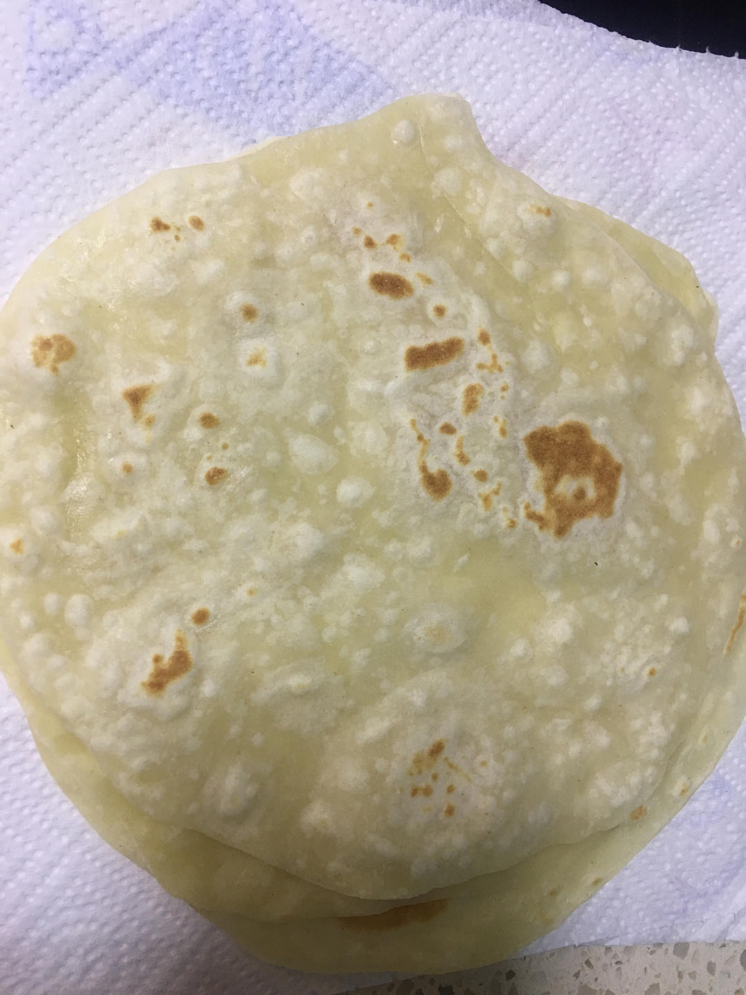 卷饼、春饼皮又薄又软还有韧劲的秘方