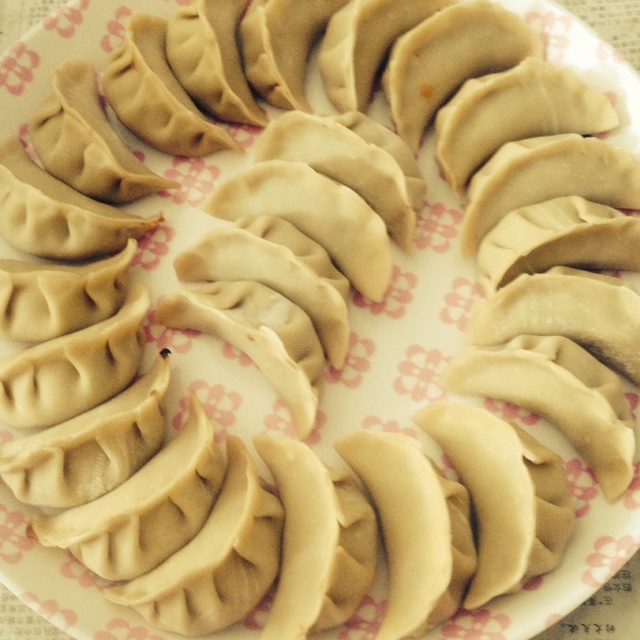 香菇肉馅饺子