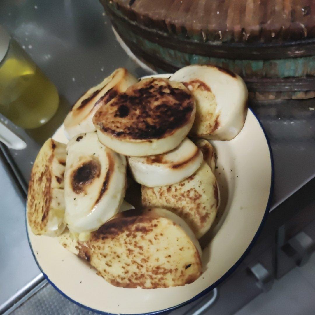 剩馒头也有春天，炸馒头片儿！~懒人早餐