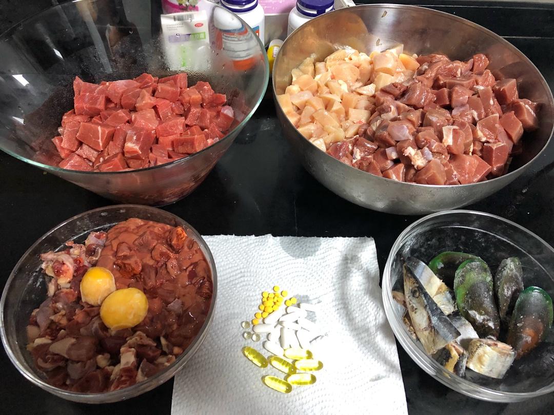 自制猫粮.生骨肉（详细教程）