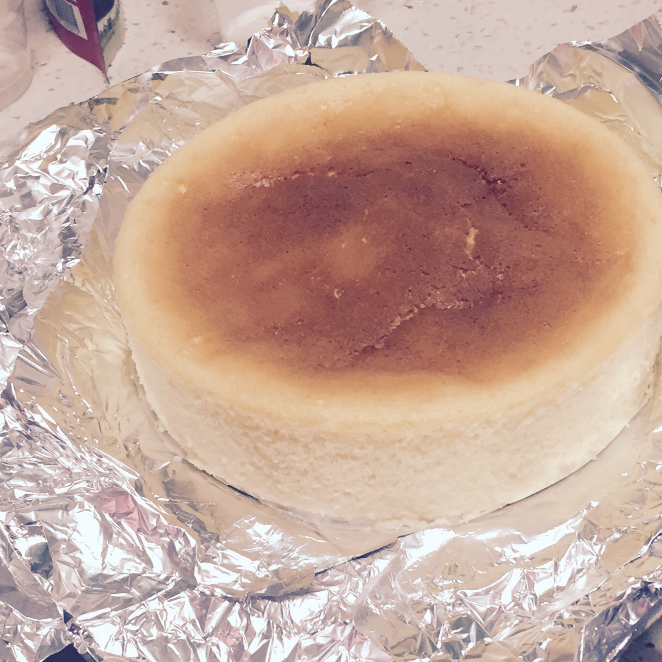 轻乳酪芝士蛋糕6寸#皮黑森林#