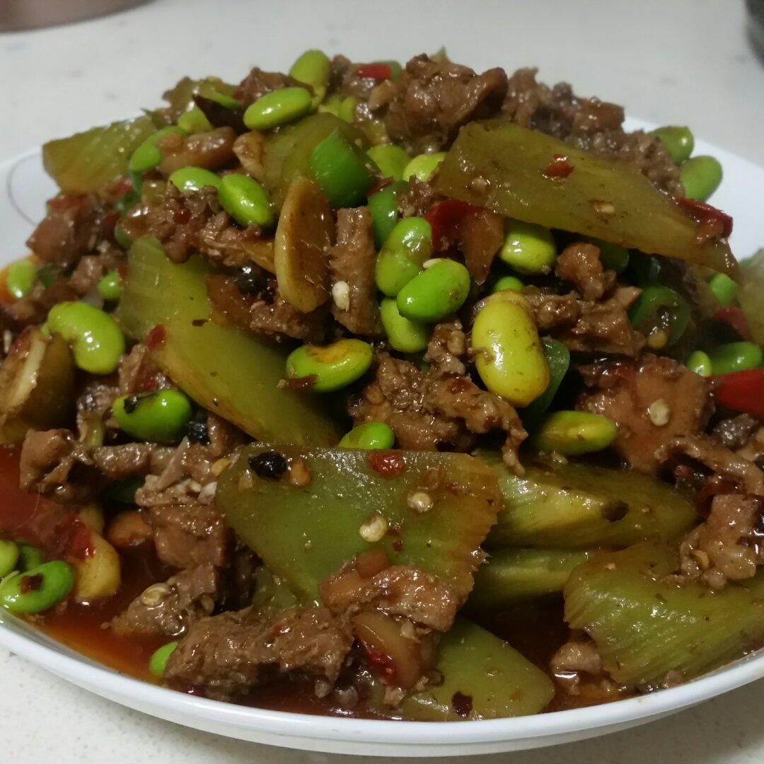 川式青笋红烧兔