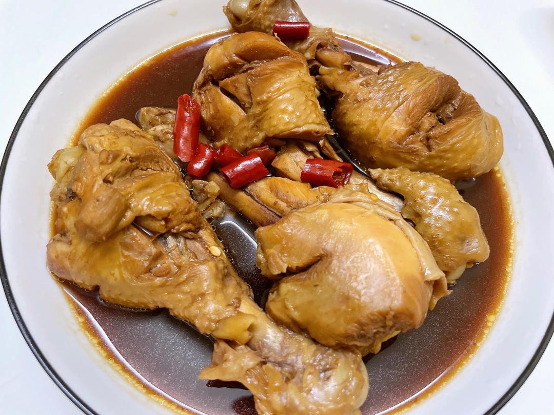 电饭锅卤鸡腿鸡蛋（零难度）