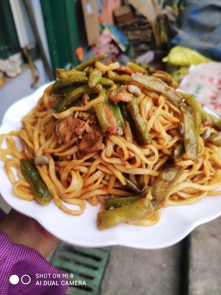 豆角焖面