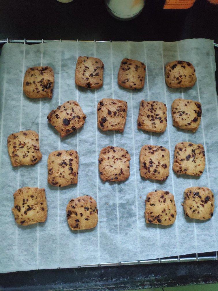 低糖少油版蔓越莓饼干