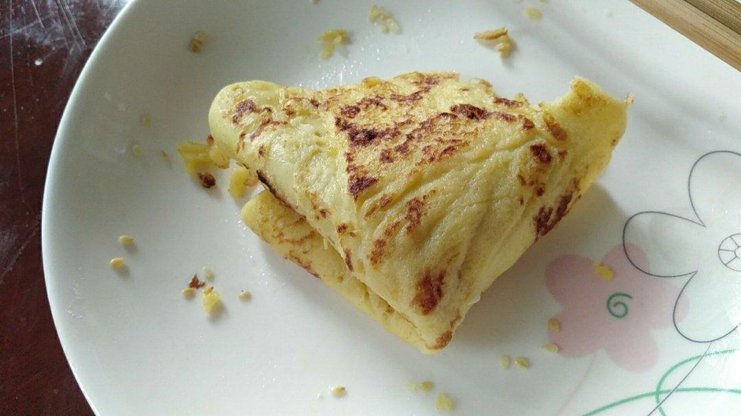 快速早餐鸡蛋葱花饼