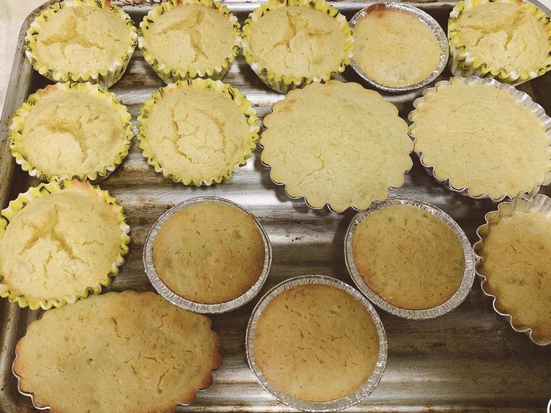马芬 纸杯蛋糕cupcake香蕉松糕