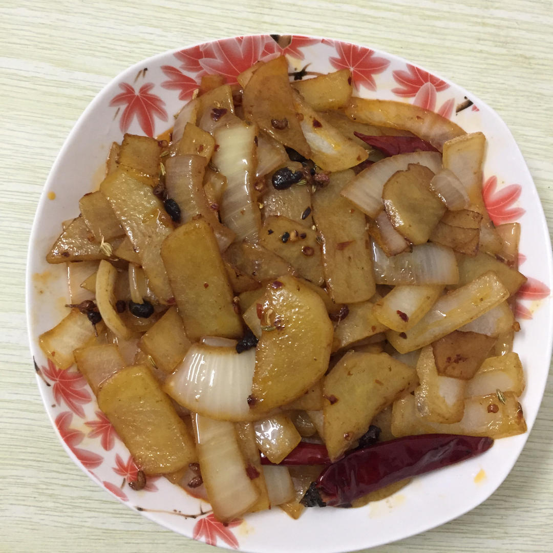 孜然洋葱土豆片