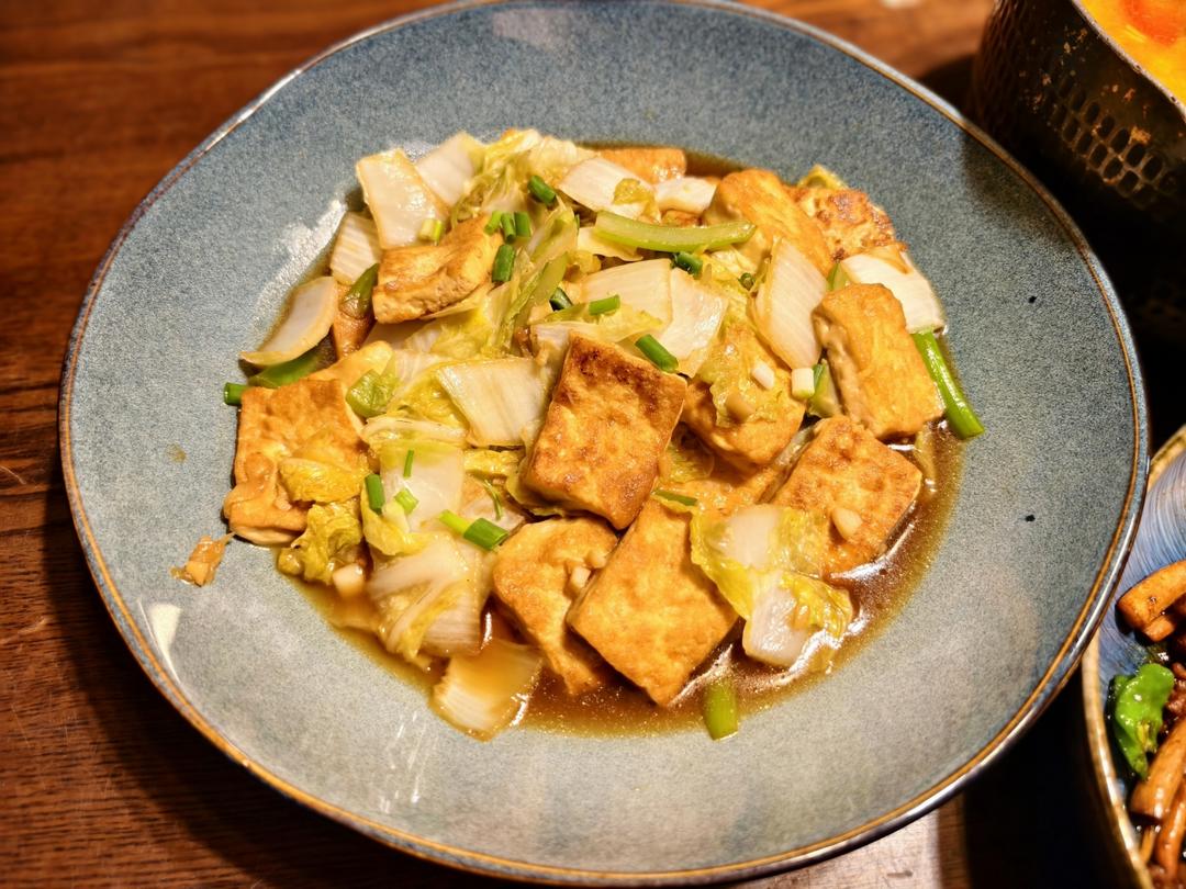 白菜炖豆腐