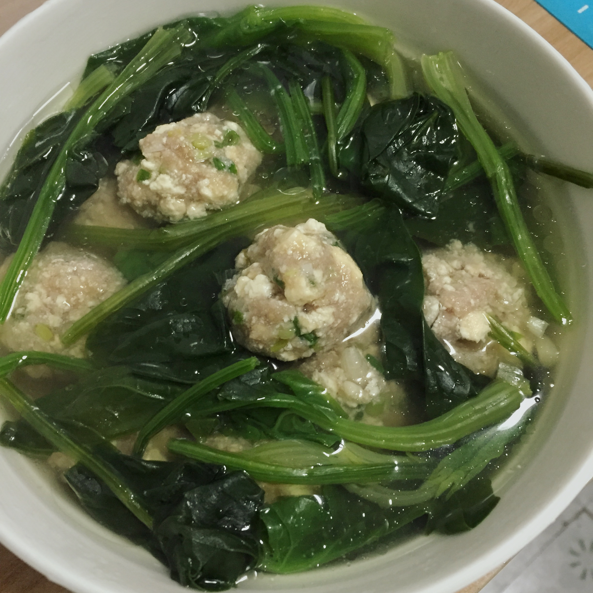 手工肉丸汤