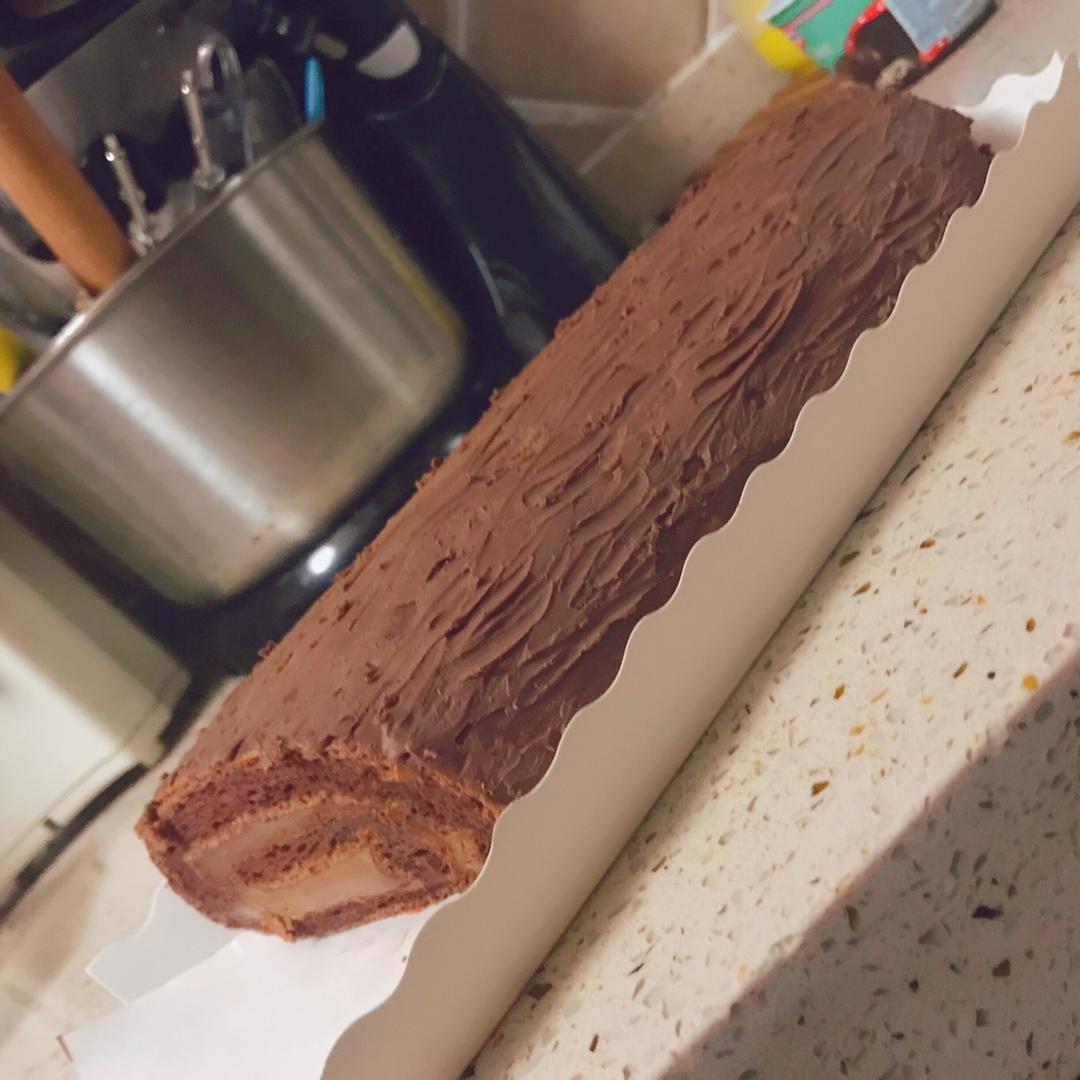 圣诞木材蛋糕 Bûche de Noël——北鼎烤箱食谱