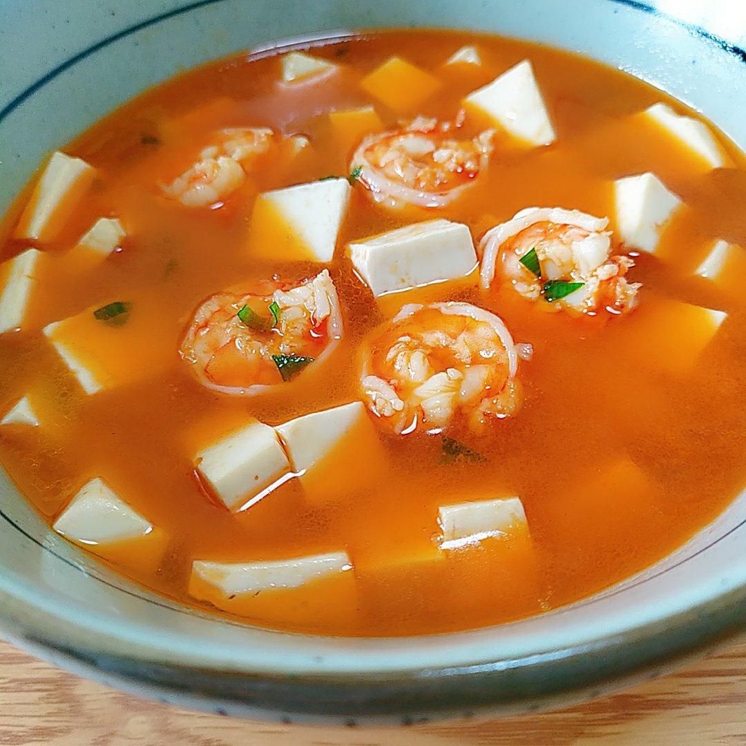 快手～鲜虾豆腐