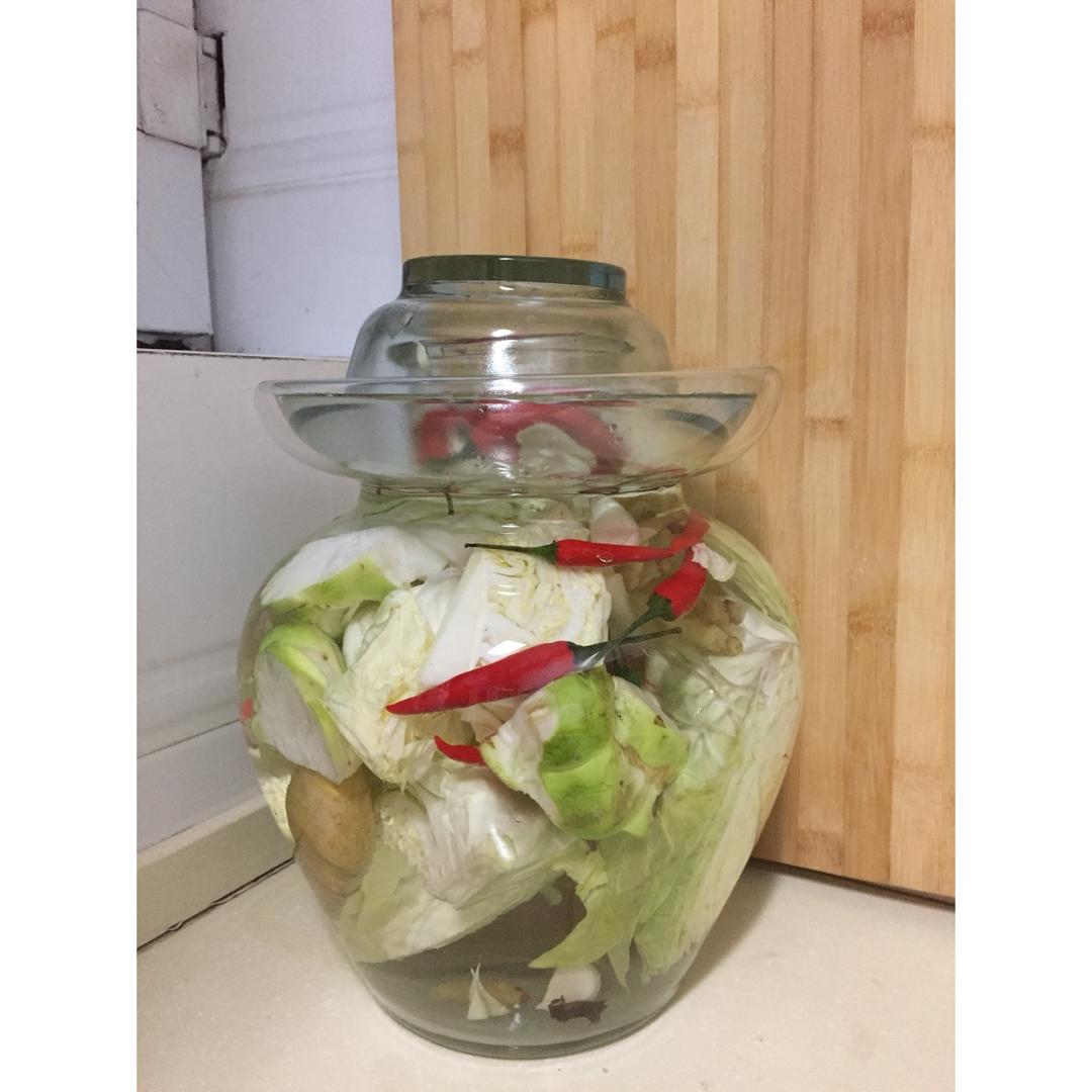 四川泡菜（超简单的生水开坛）