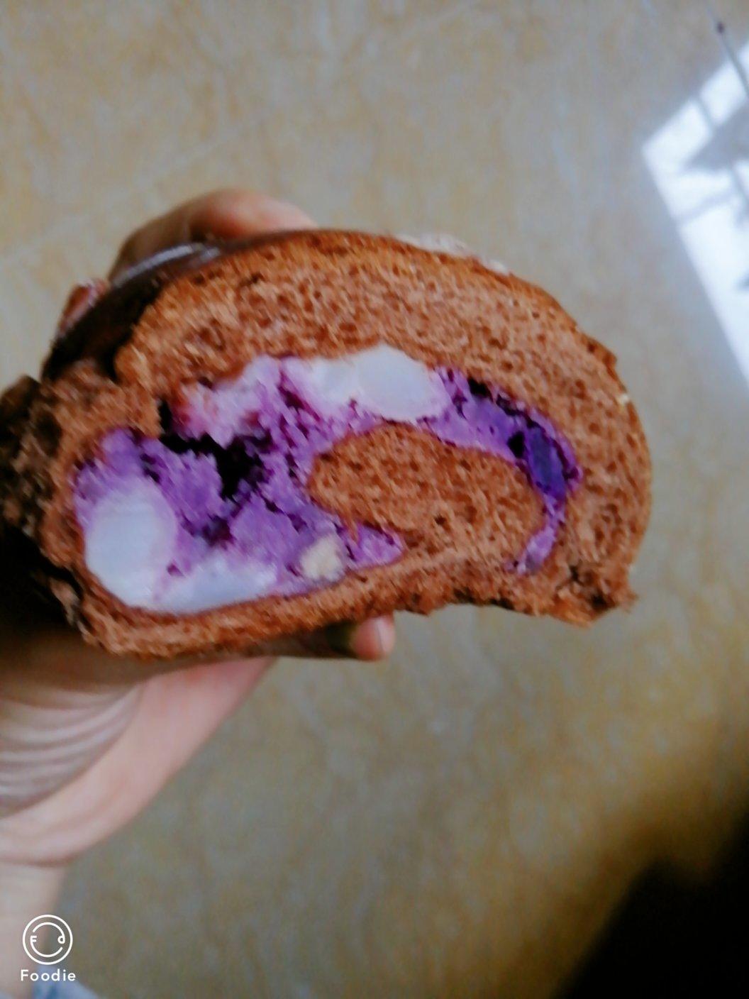 麻薯核桃夹心软欧包