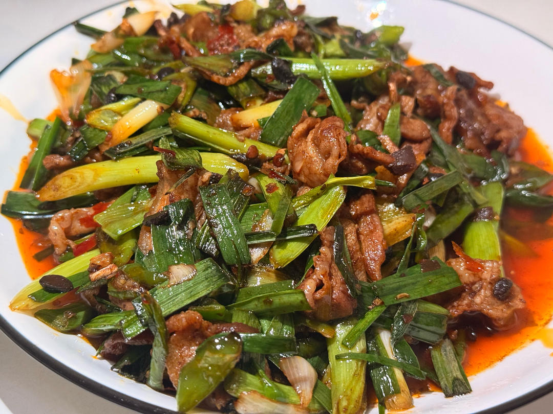 蒜苗盐煎肉