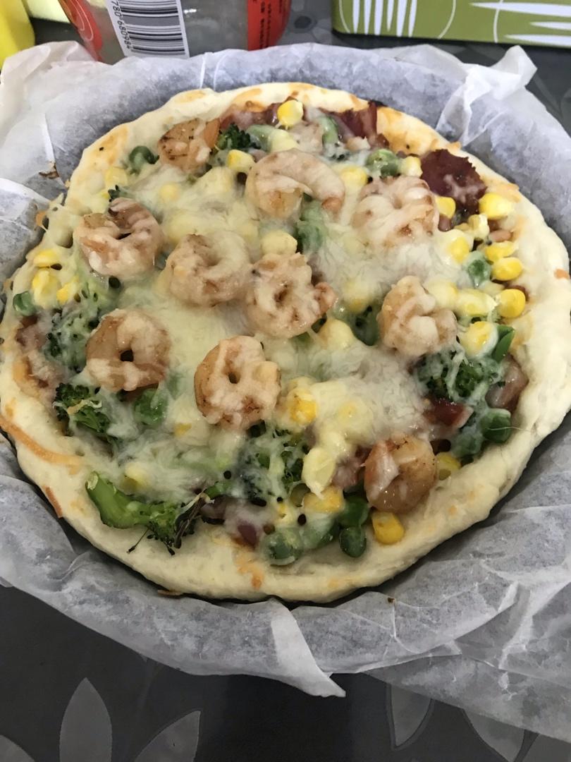 夏威夷pizza（附饼底冷冻法）