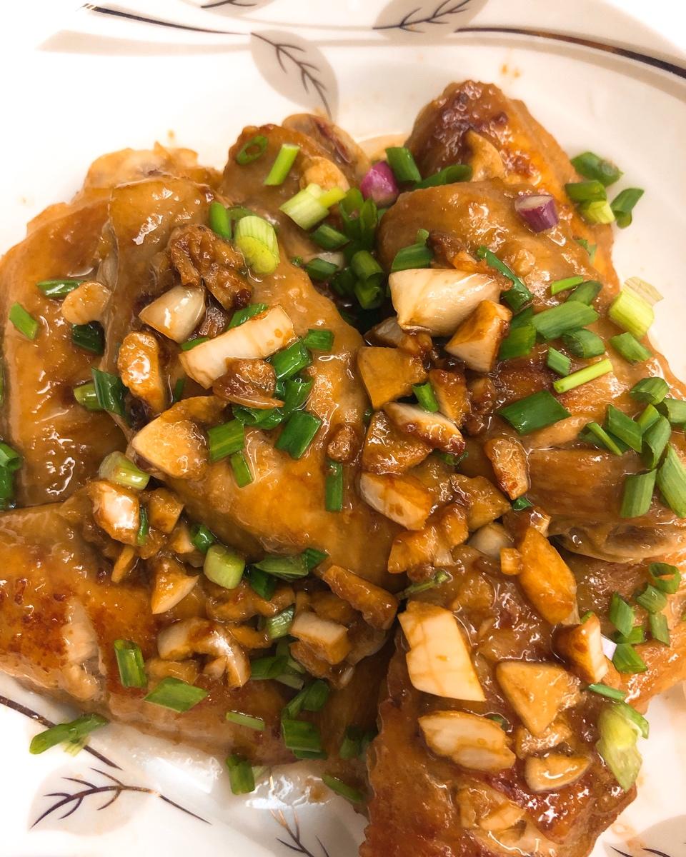 配料最少的蒜香鸡翅