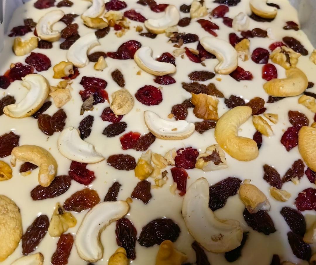 简单快手好吃坚果烤年糕（健康无添加）