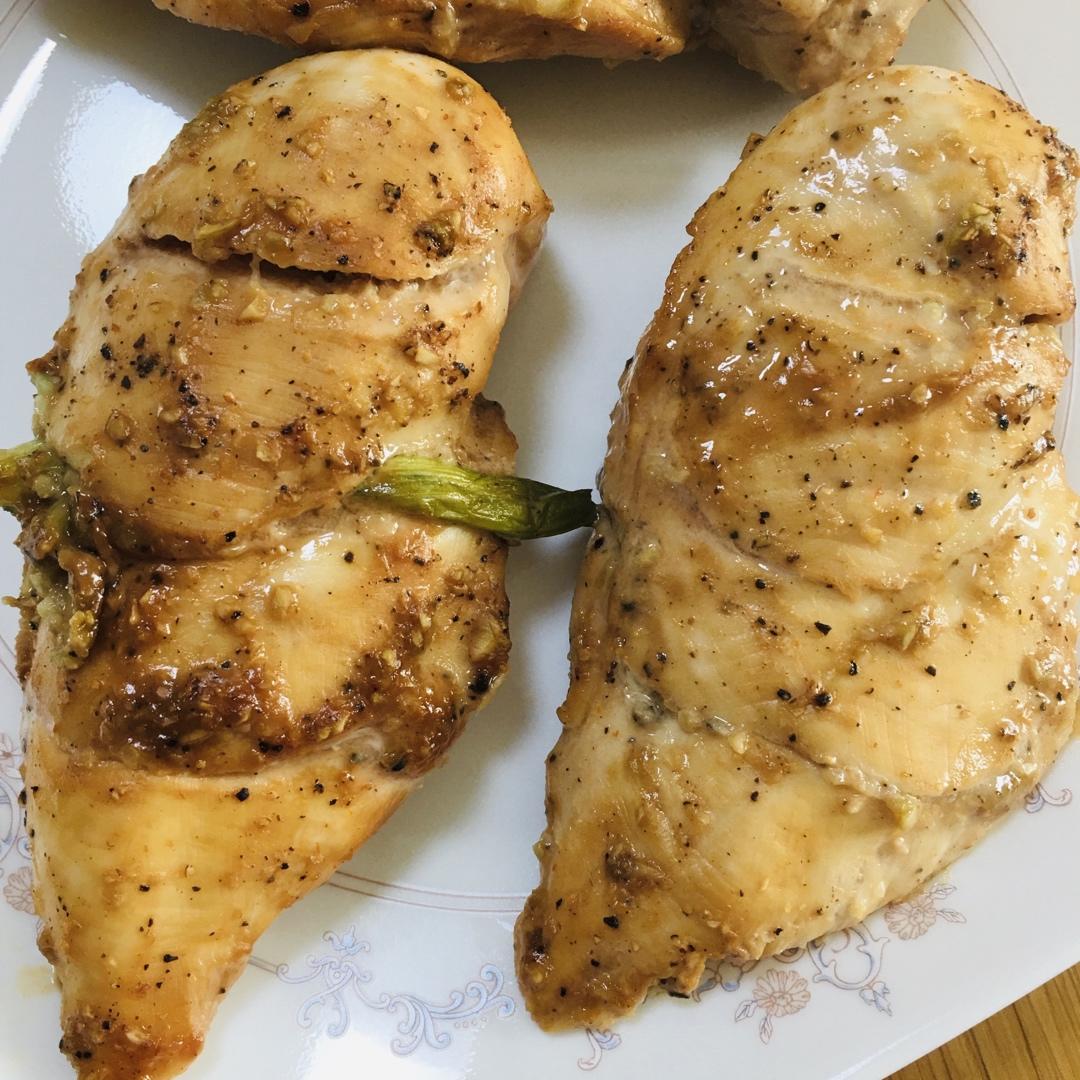 无油香烤鸡胸肉