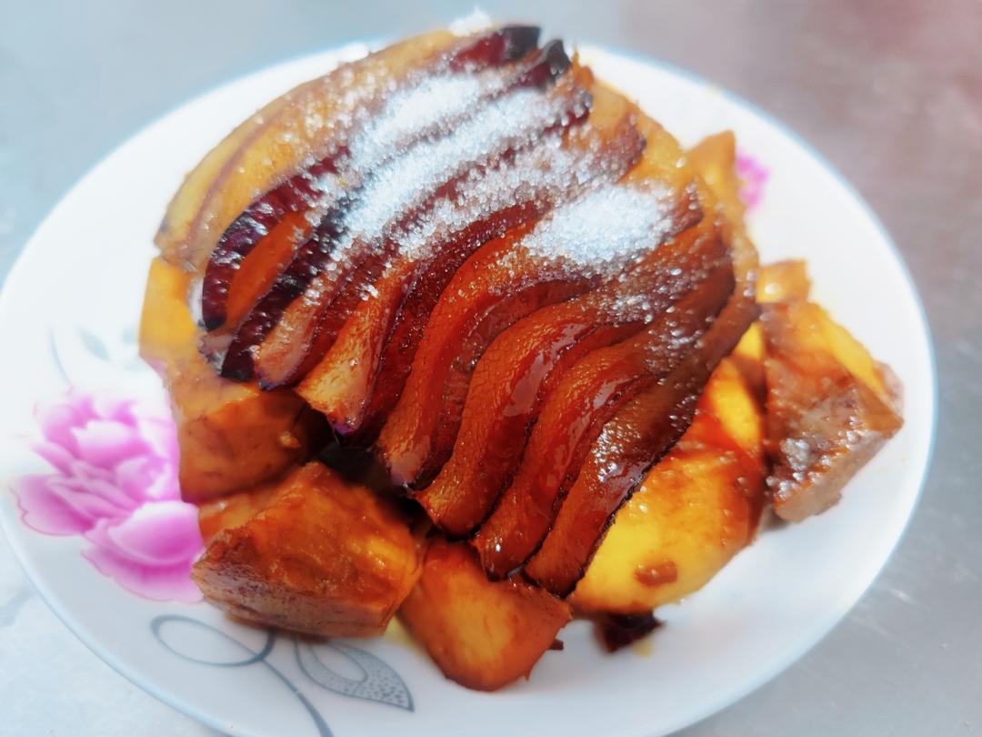 金薯蒸（扣）碗的做法