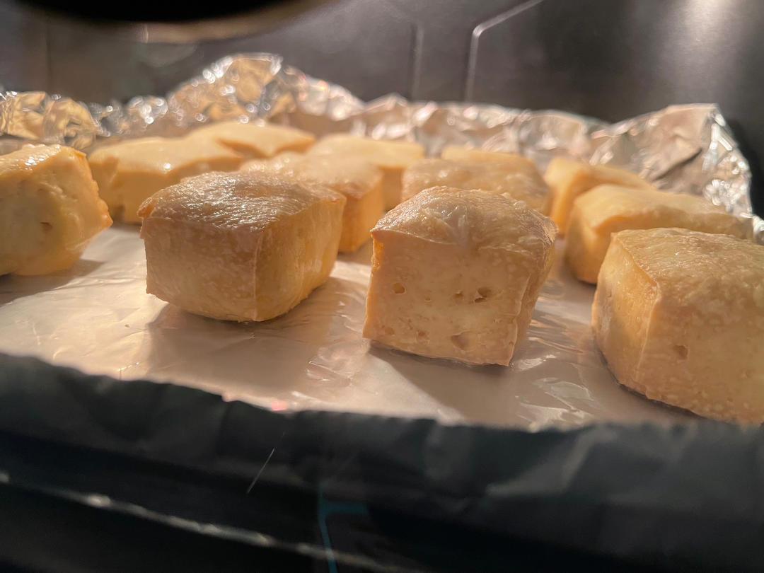 空气炸锅别闲置了❗️巨好吃～炸豆腐