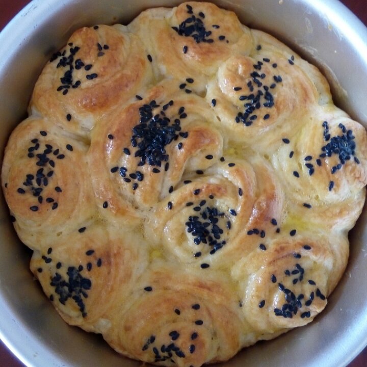 玫瑰面包