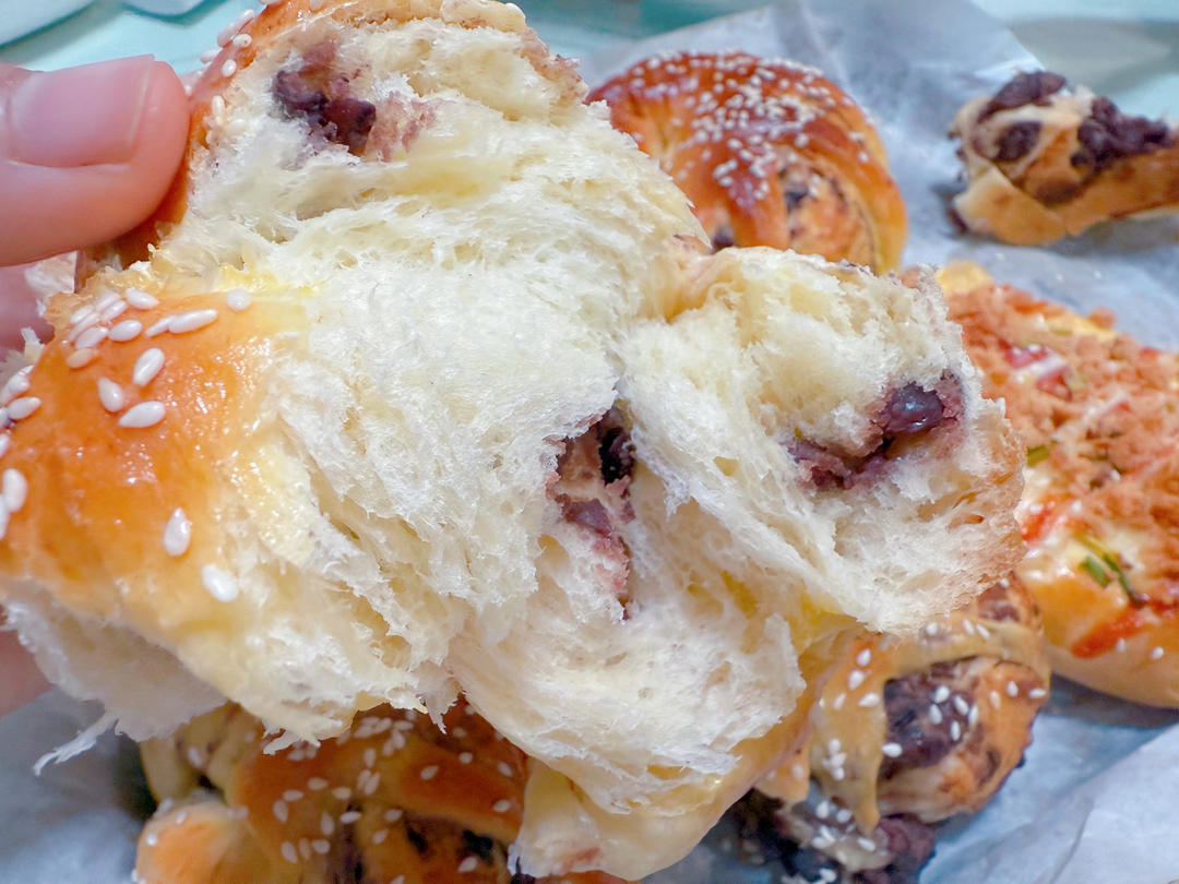 纯奶手撕吐司的做法 步骤1