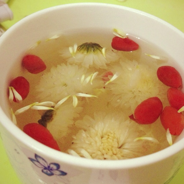 冰糖菊花茶