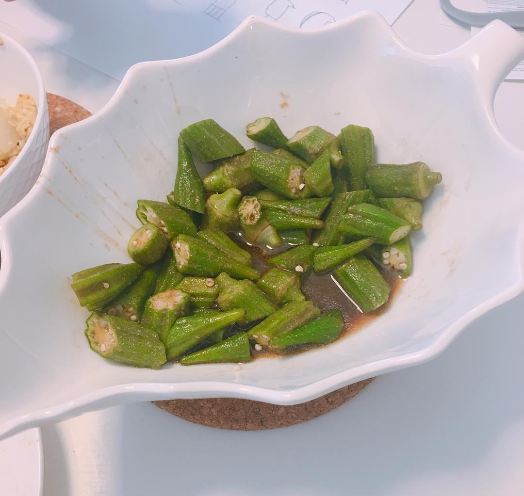 蚝油秋葵