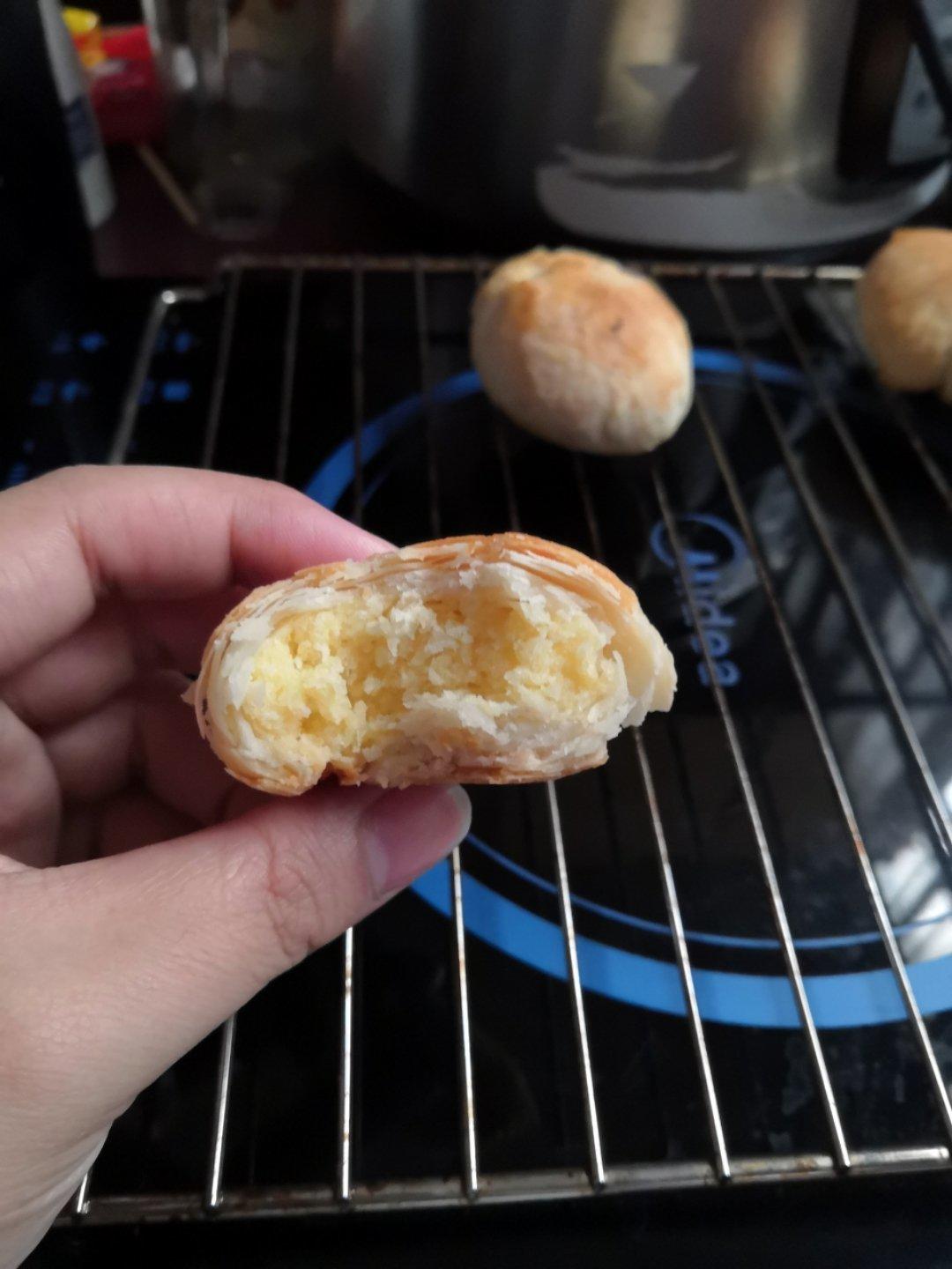 苏式五仁月饼--大包酥快手做出的层次分明