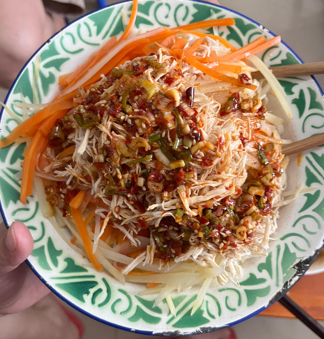 最受欢迎的鸡丝凉面