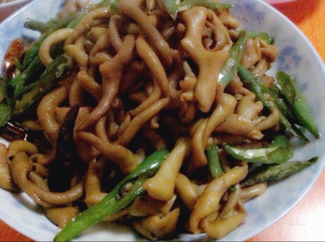 青椒鸭肠