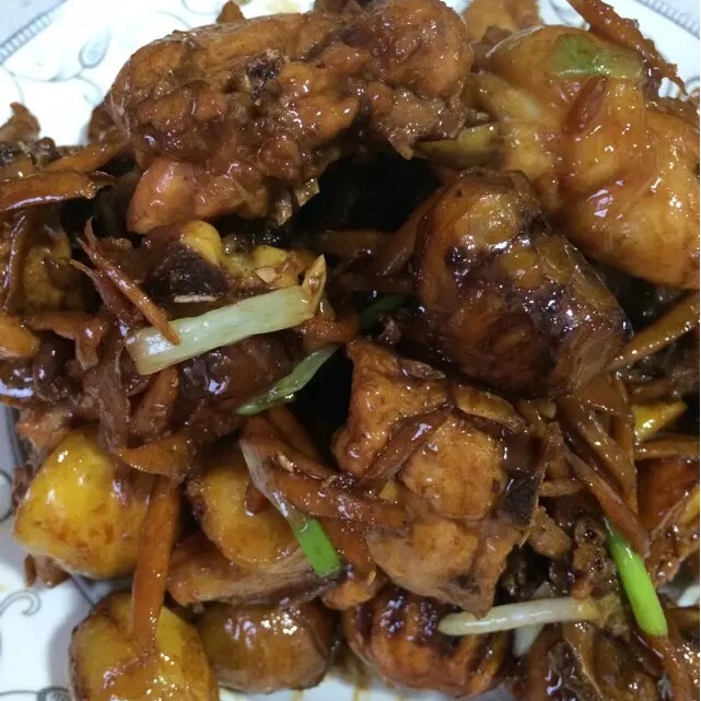 板栗烧鸡