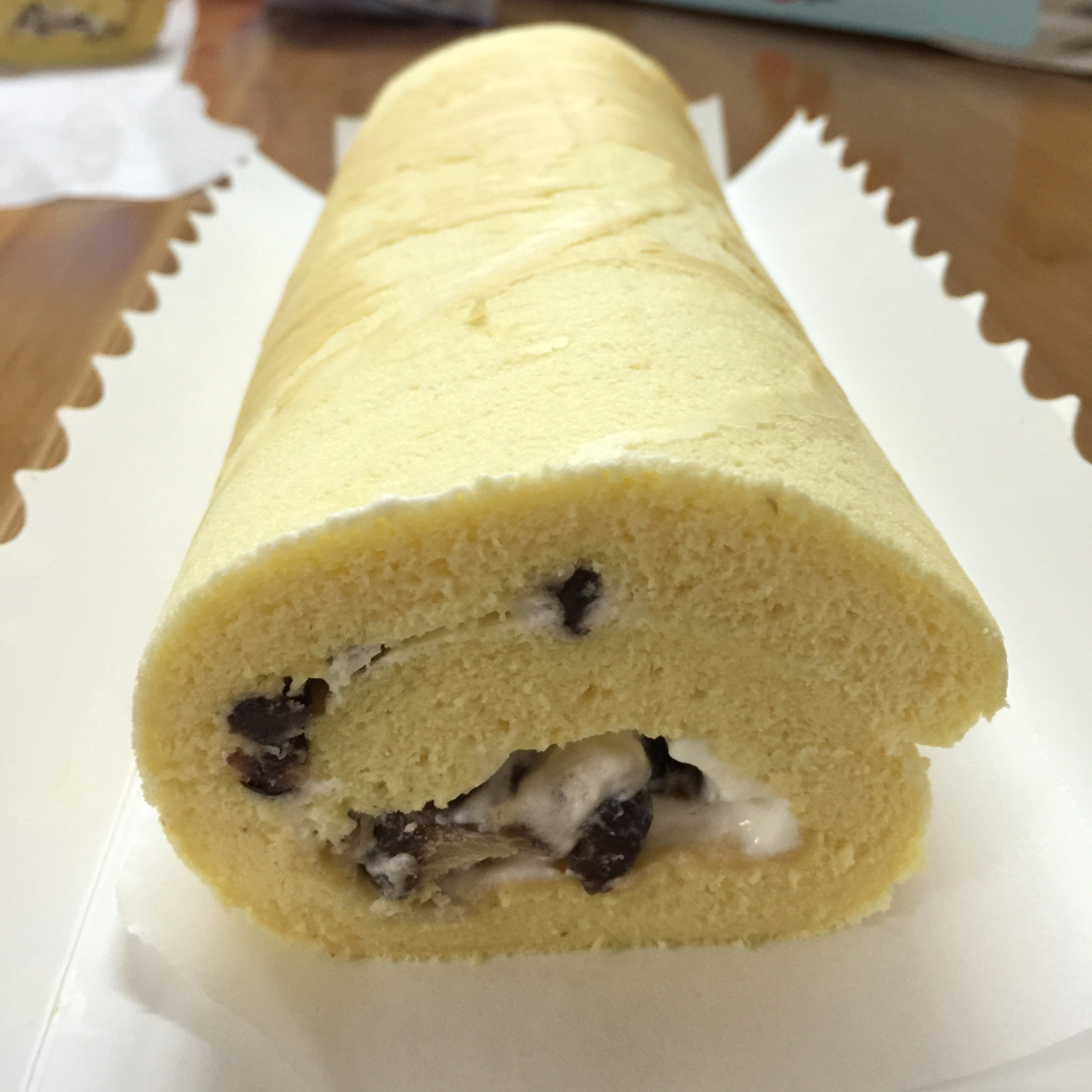 栗香红豆舒芙蕾卷