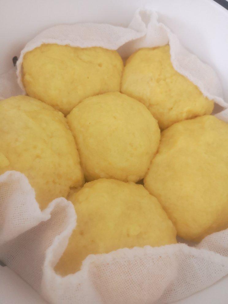 纯玉米面窝窝头(烫面.不发酵)