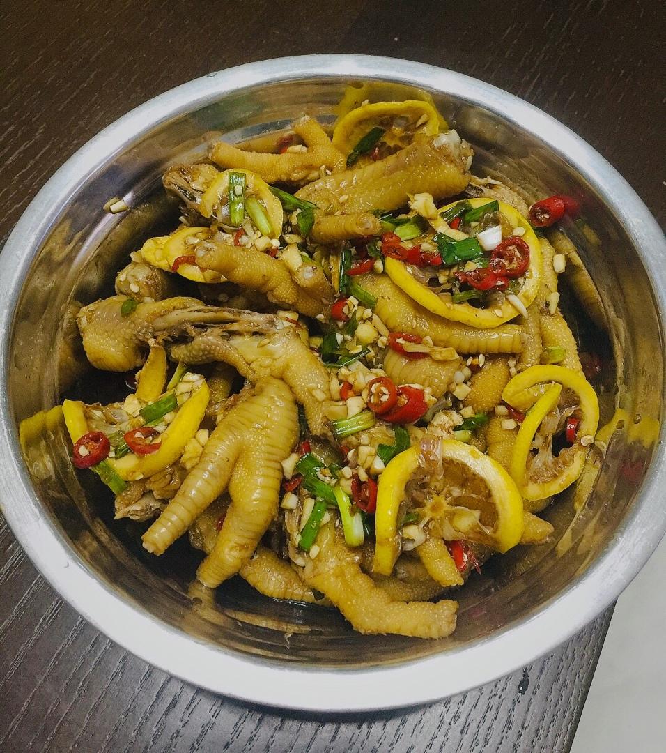 网红柠檬凤爪