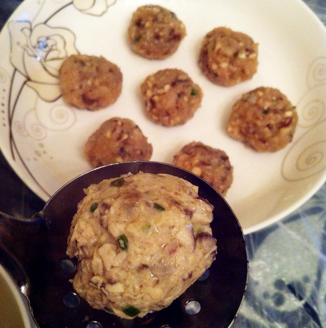 香菇鸡肉丸子汤