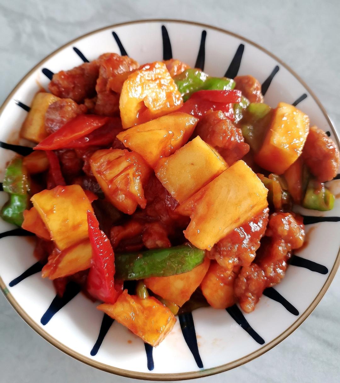 🍍酸甜菠萝咕噜肉