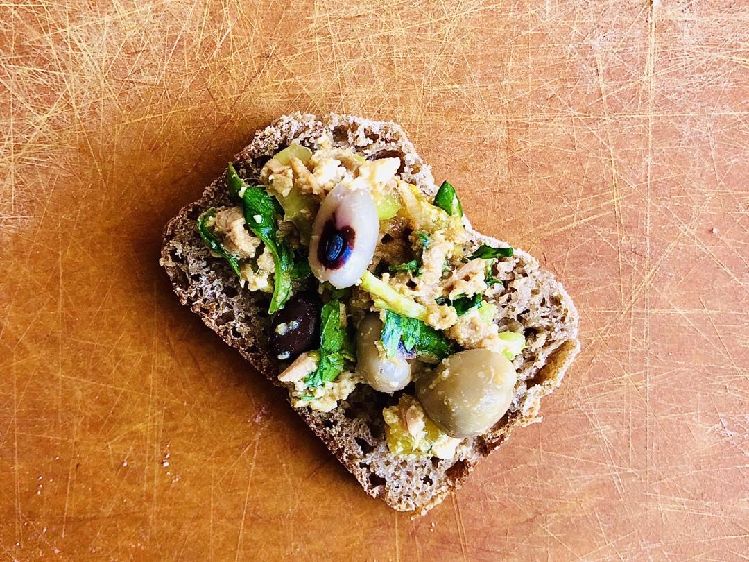 tartine开放式三明治