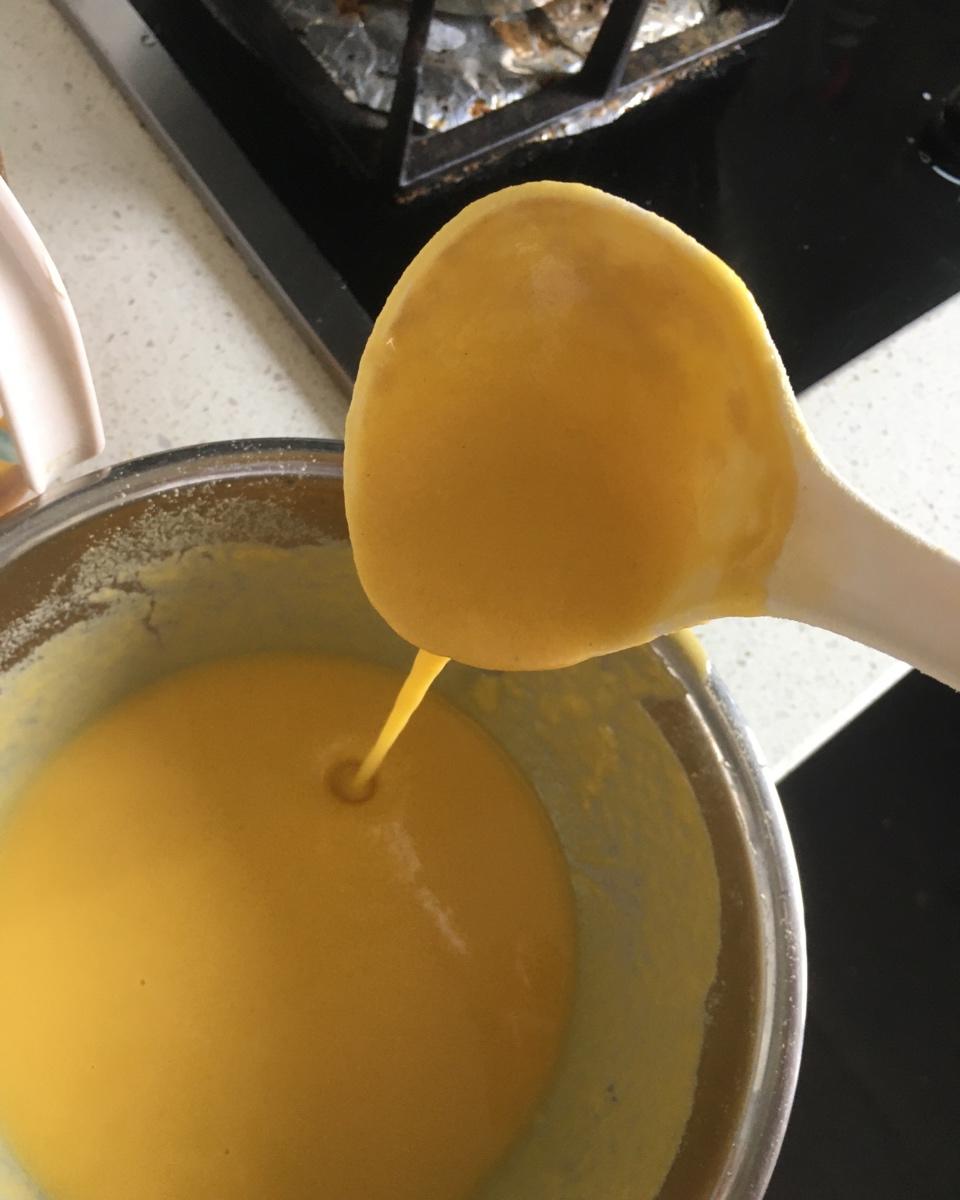 玉米面鸡蛋饼