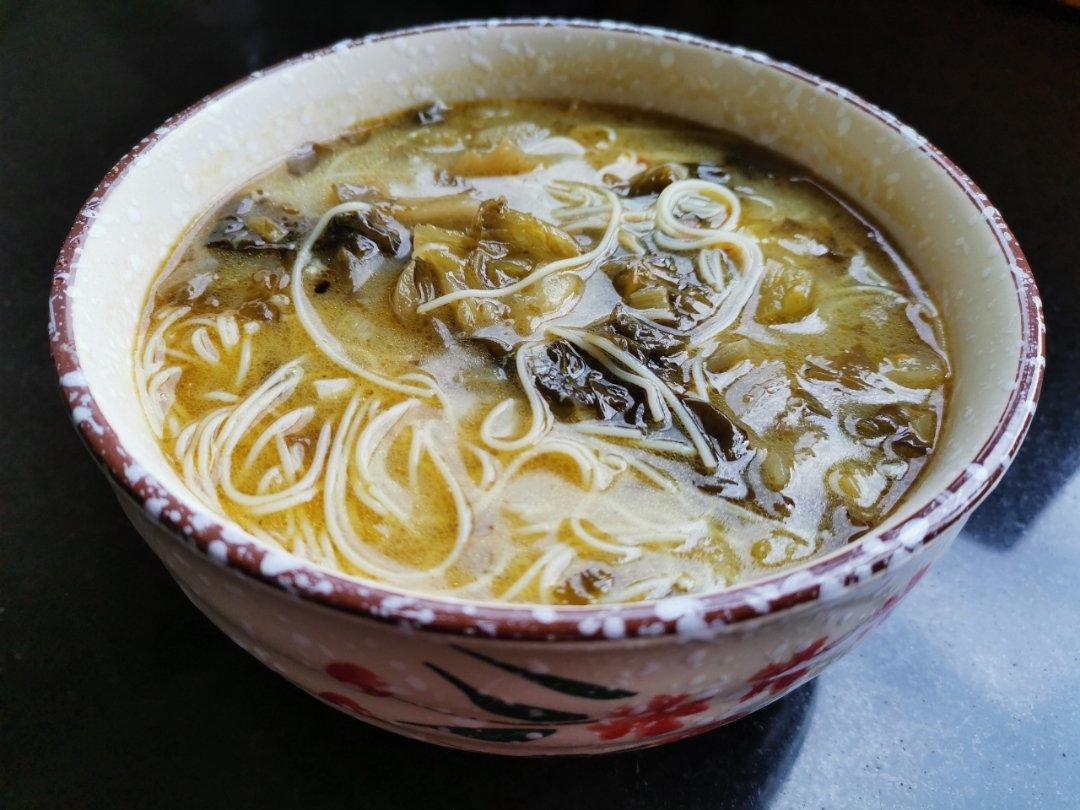 酸菜肉丝面